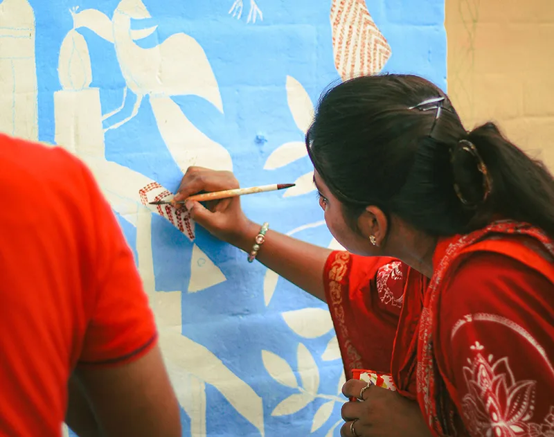 Warli Art Online Session